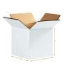 White 5 Ply Corrugated Cardboard Box